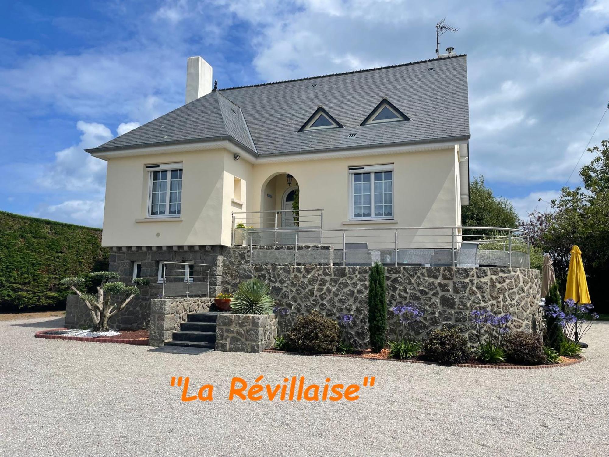"La Revillaise" Proche Mer, Grand Jardin Clos, 2 A 5 Personnes-Adultes-Enfants- Réville 外观 照片
